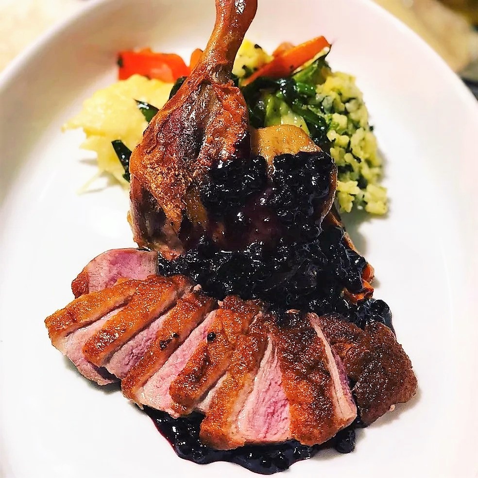 duck at TAURO Restaurant