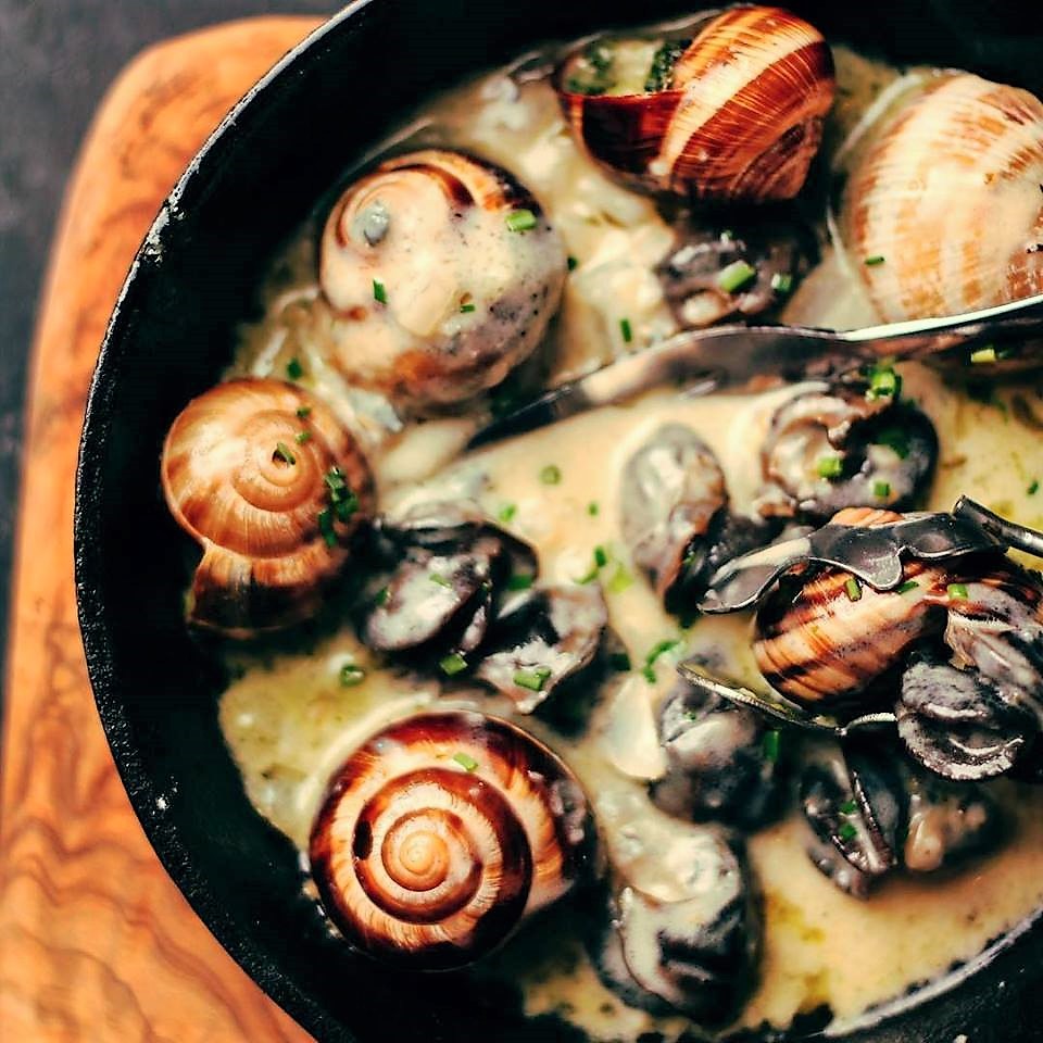 escargots at TAURO Restaurant