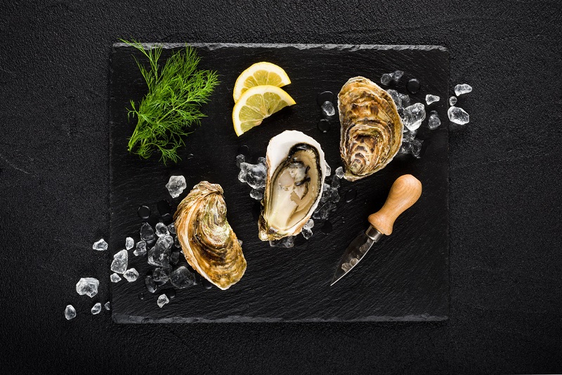 Enjoy $3 Raw Oysters on the 1/2 shell EVERYDAY at TAURO